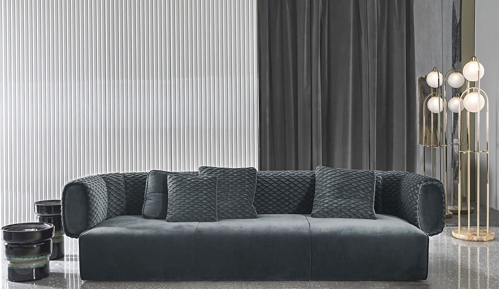 Floor lamp CORNELIO CAPPELLINI Heron в интерьере