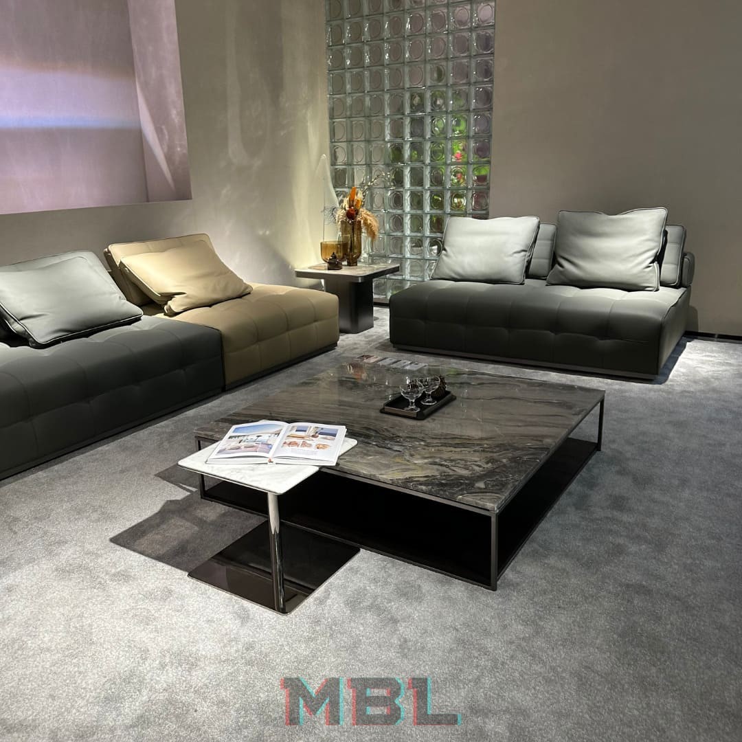Sofa Minotti 4480х2800х820 в интерьере