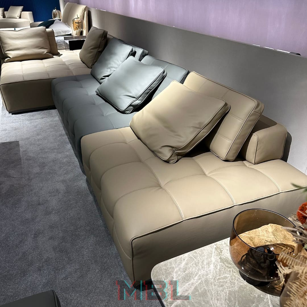 Sofa Minotti 4480х2800х820 в интерьере