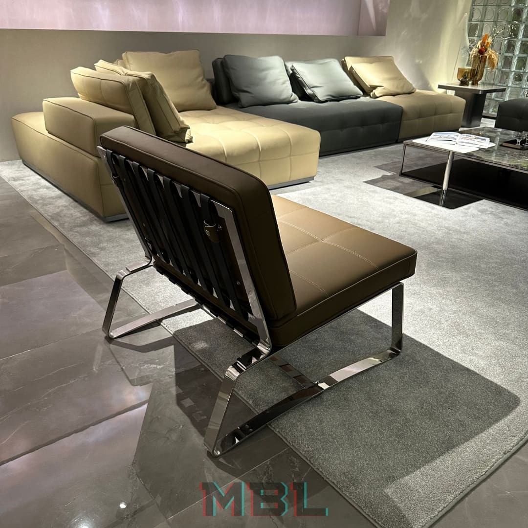 Armchair Minotti 700х830х750 в интерьере