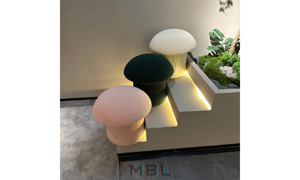 Pouf Minotti, pink