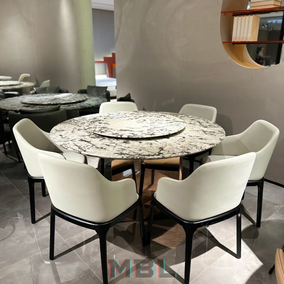 Dining table 1500, stainless steel в интерьере