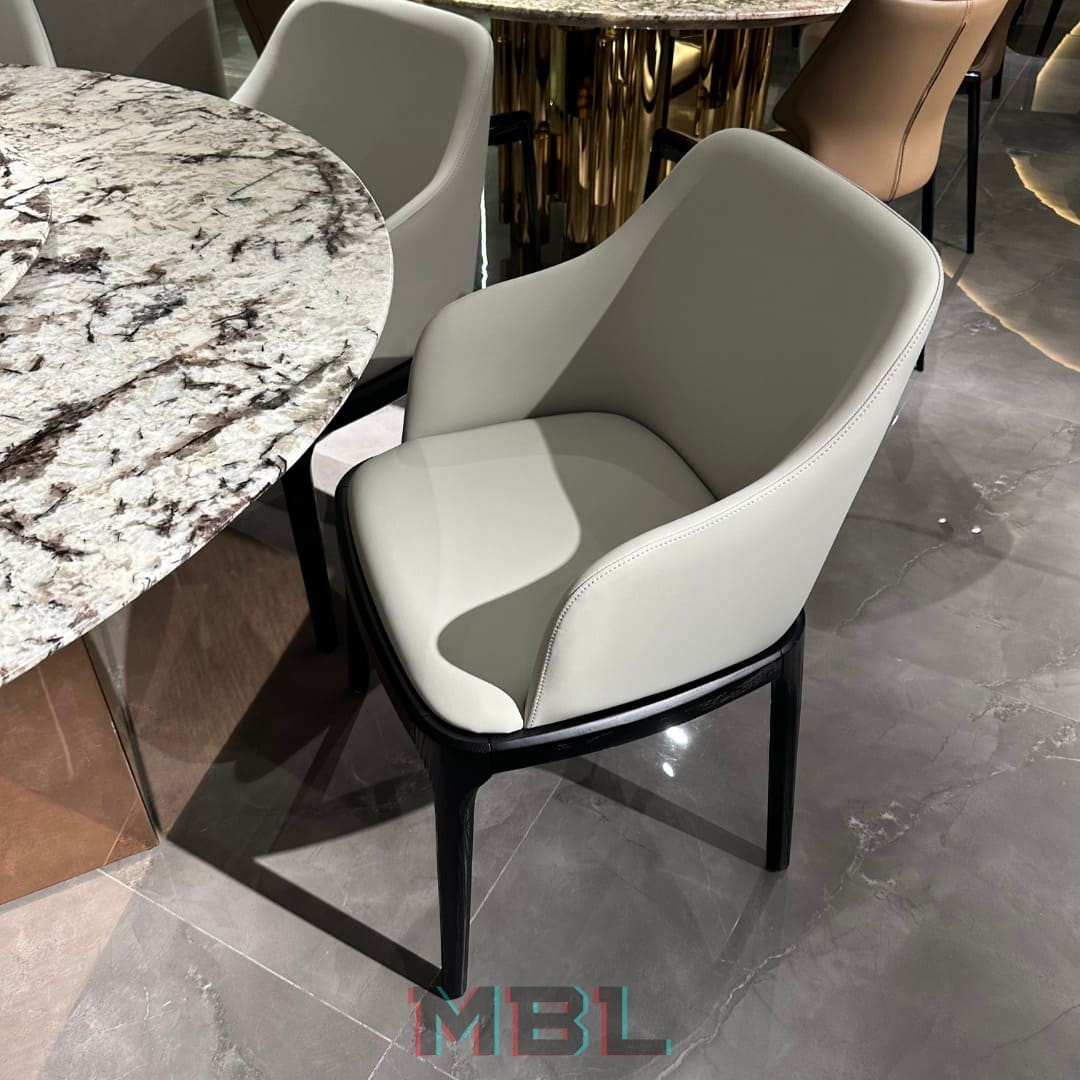 Dining table 1500, stainless steel в интерьере