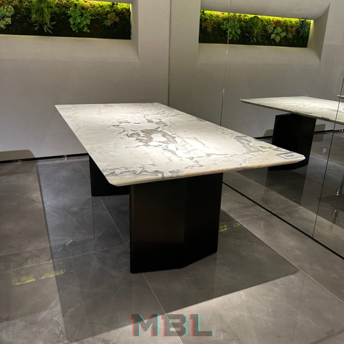 Dining table 2000х1000х750, natural marble