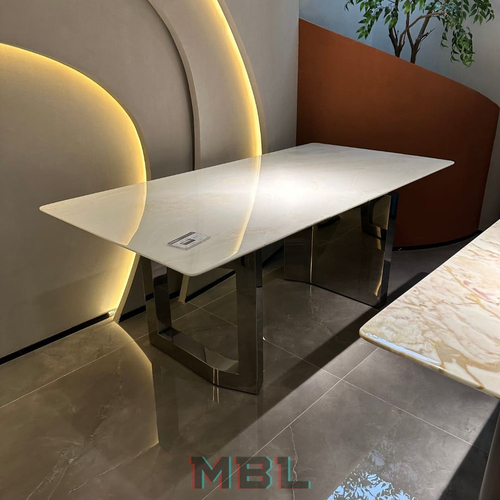 Dining table 1800х900х750, natural marble