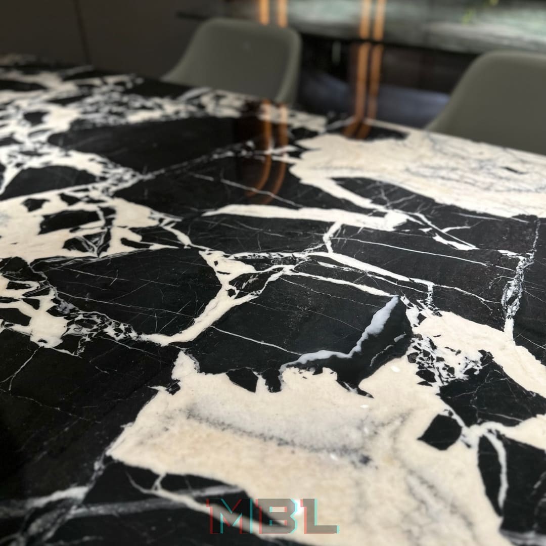 Dining table 2400×1100×750 в интерьере