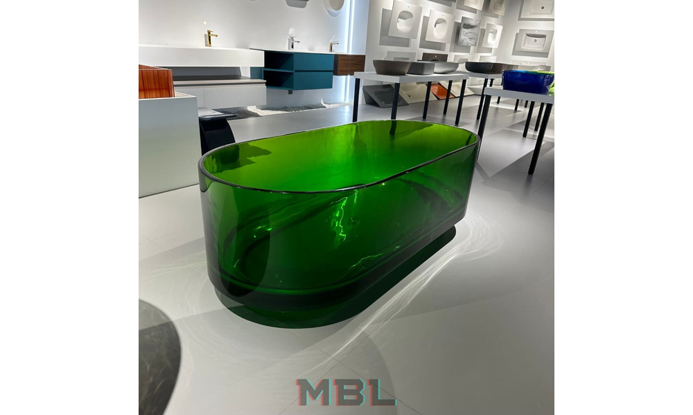 Bathtub Antonio Lupi, green