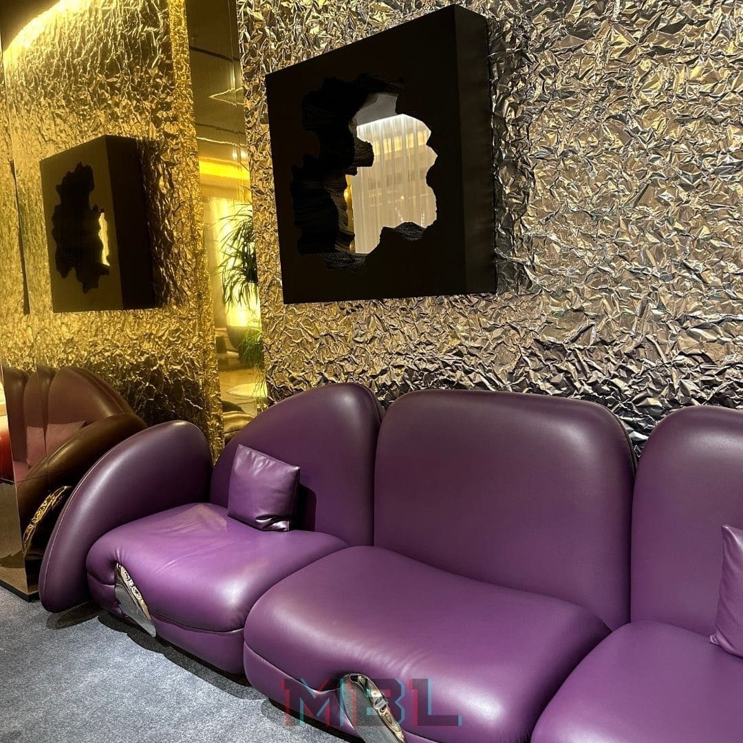 Sofa, purple в интерьере