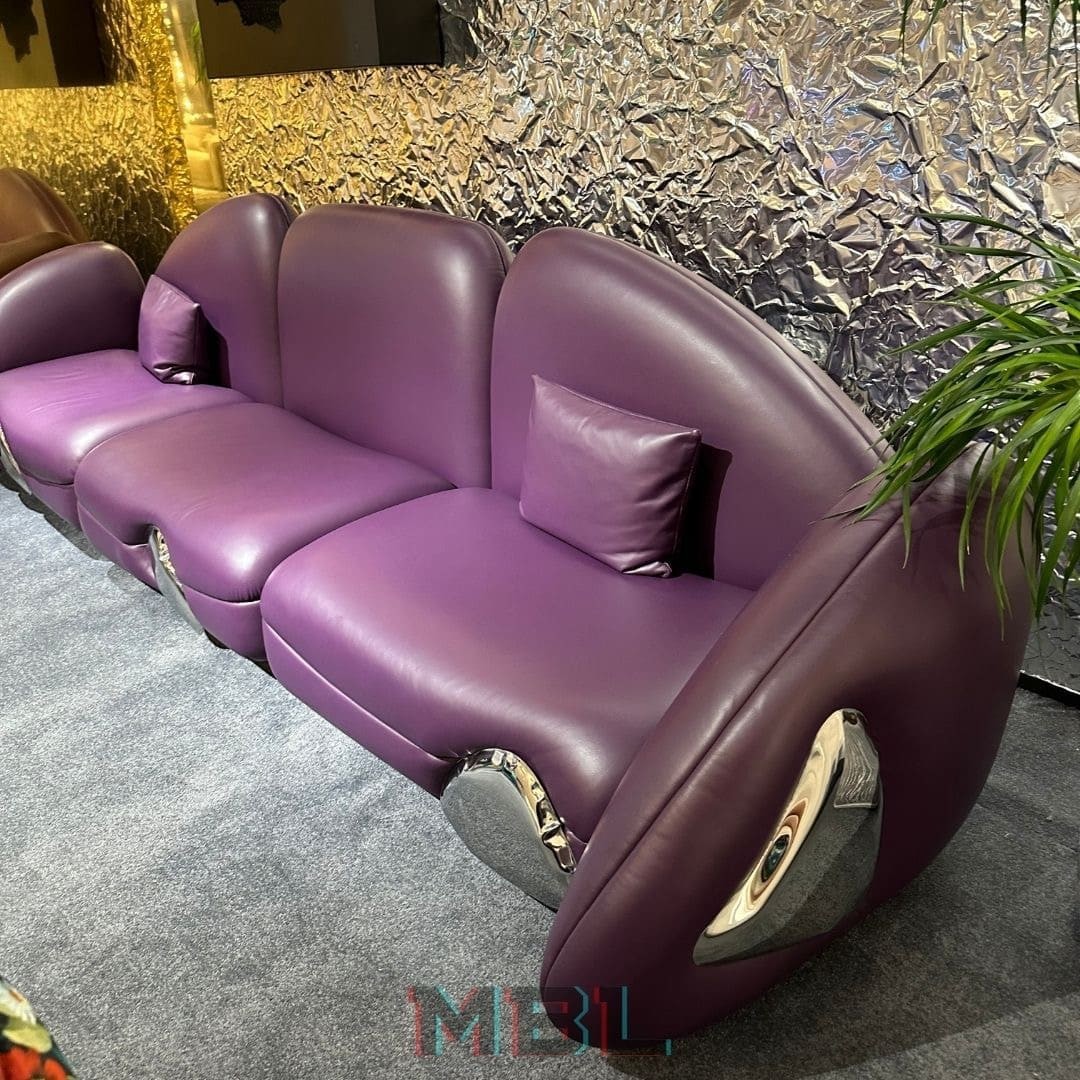 Sofa, purple в интерьере