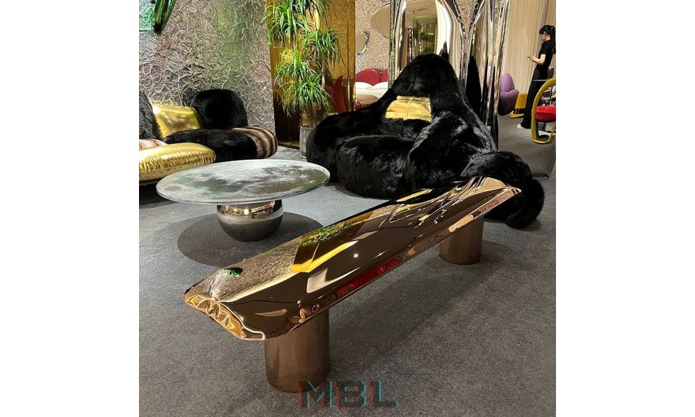 Bench, golden