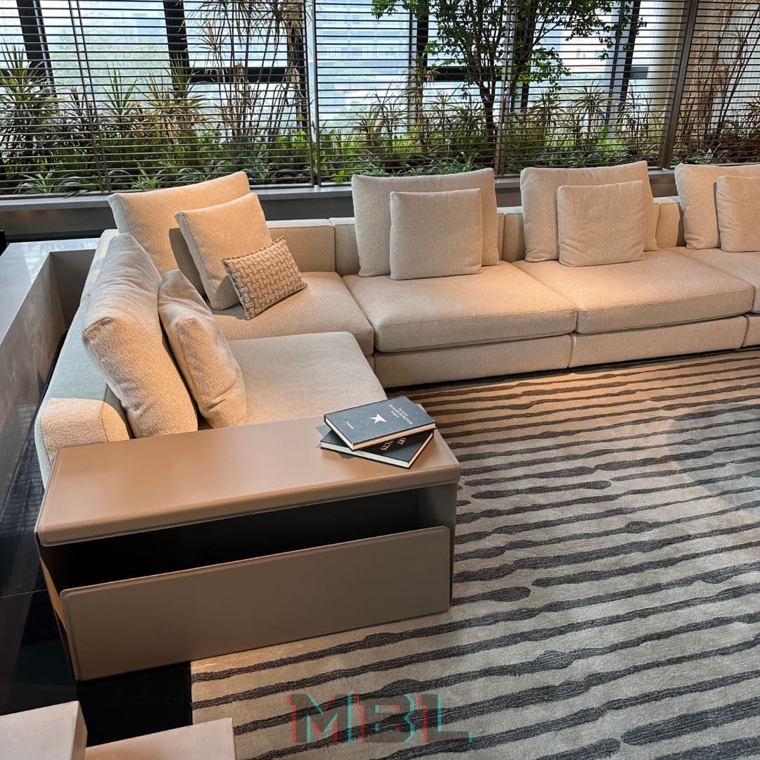 Sofa, metal в интерьере