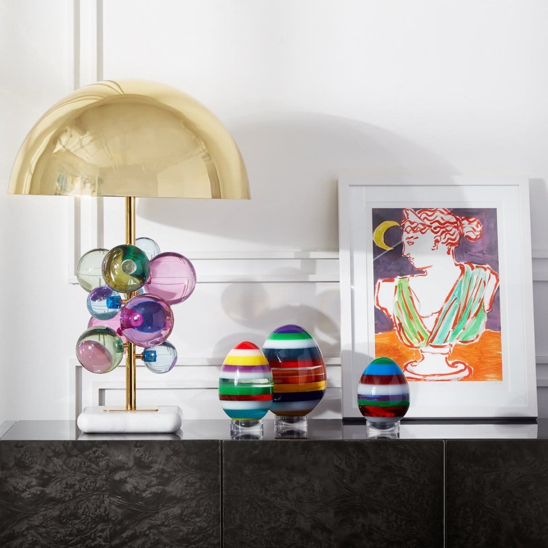 Jonathan Adler Globo Table Lamp в интерьере