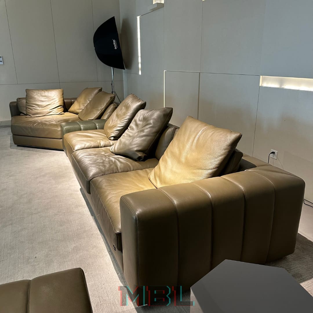 Sofa Minotti, green в интерьере