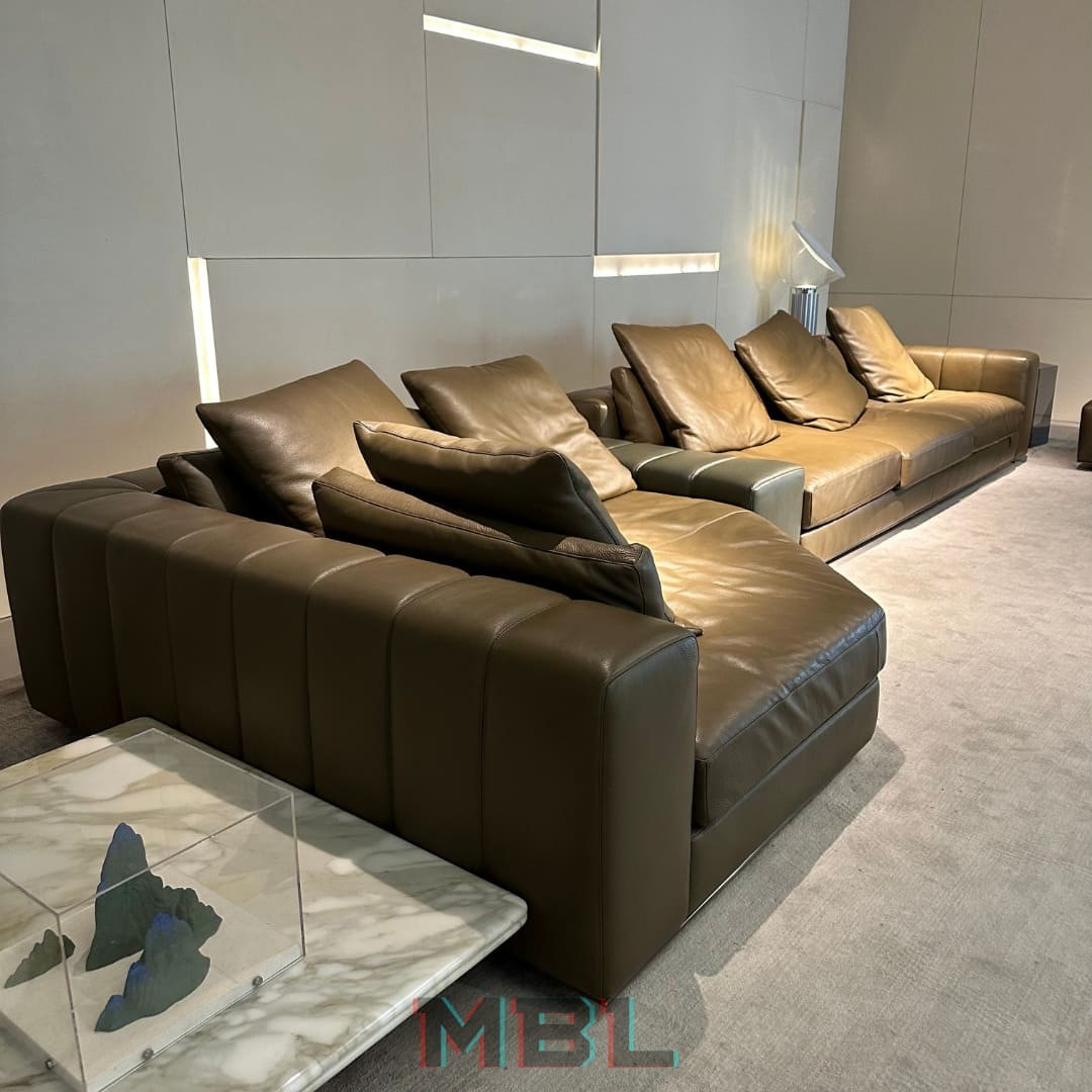 Sofa Minotti, green в интерьере