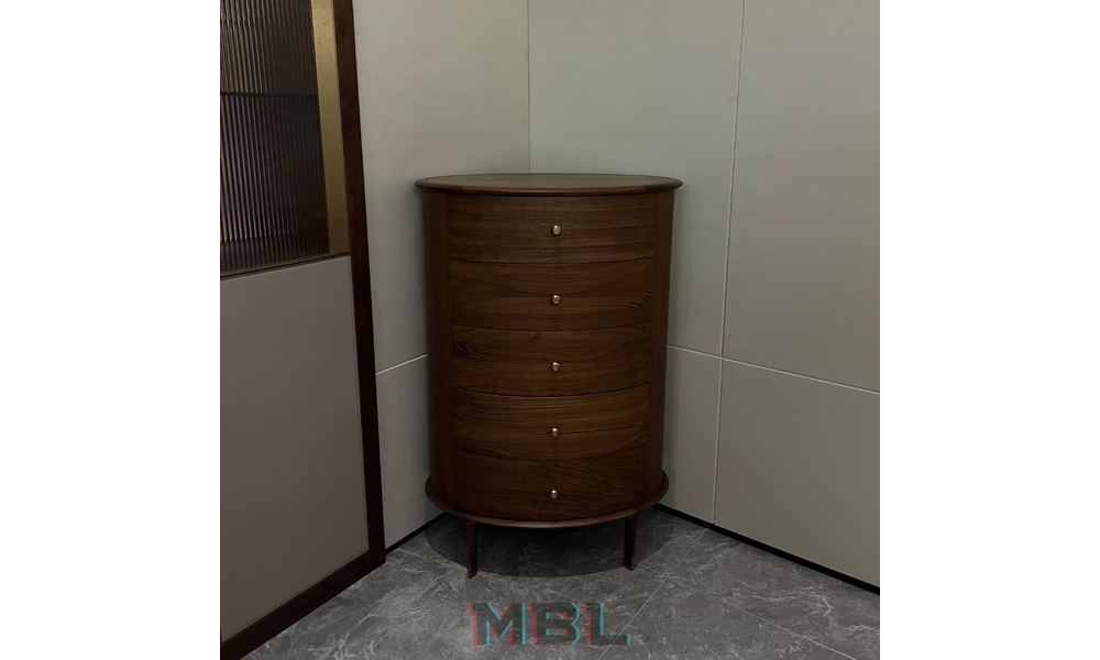 Dresser, natural walnut