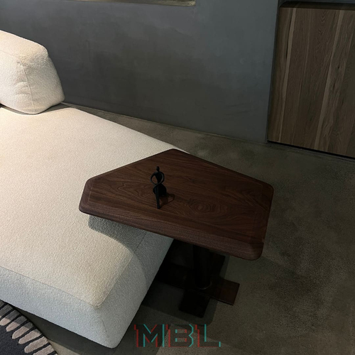 Corner table Henge 680х440х510, орех
