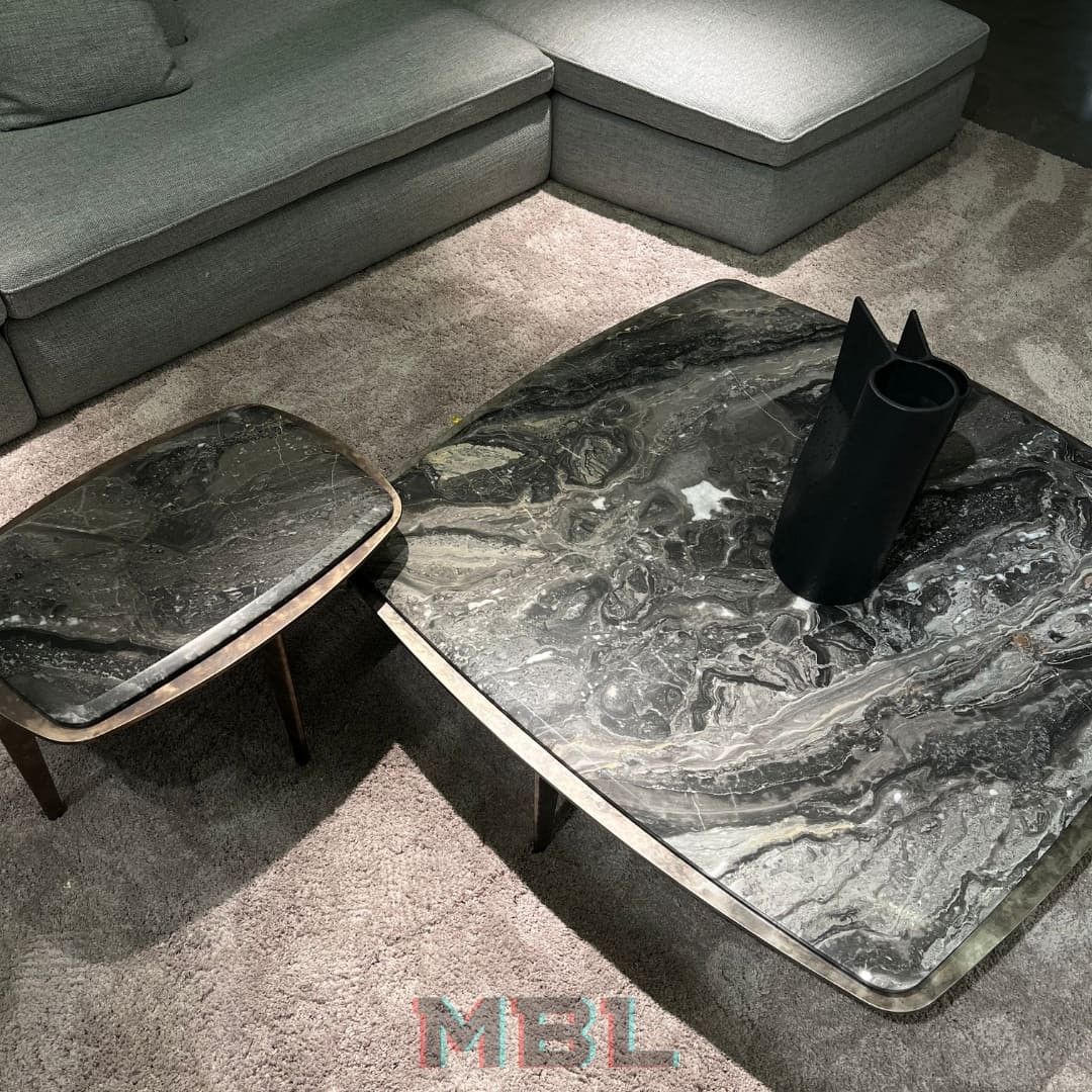 Coffee table Henge 700х700х400/1280х1280х300 в интерьере