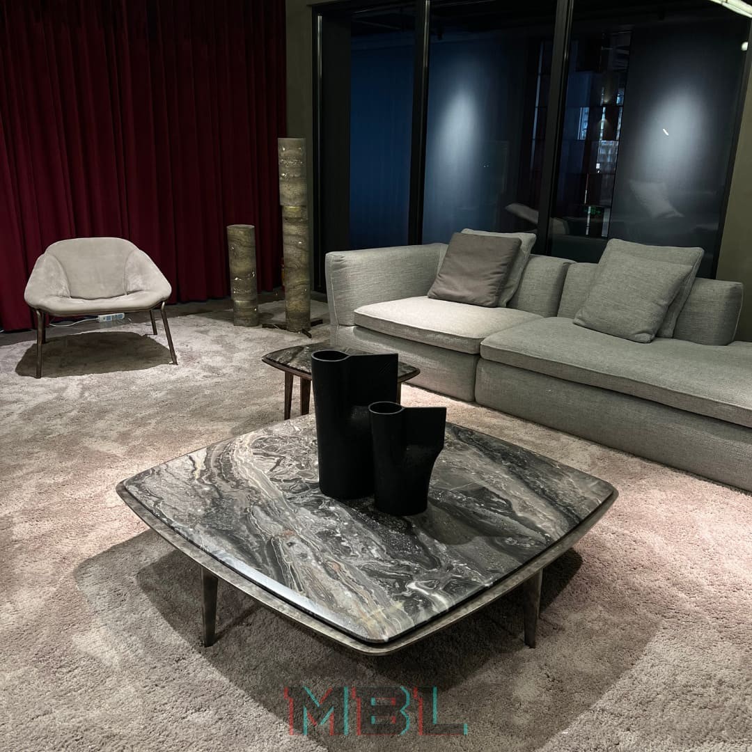Coffee table Henge 700х700х400/1280х1280х300 в интерьере