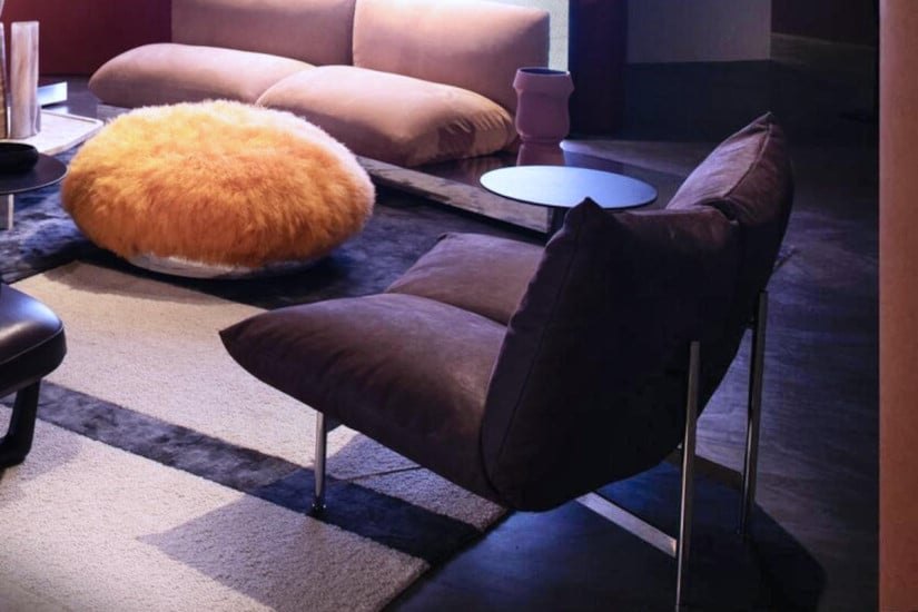 Armchair Baxter Pillow в интерьере