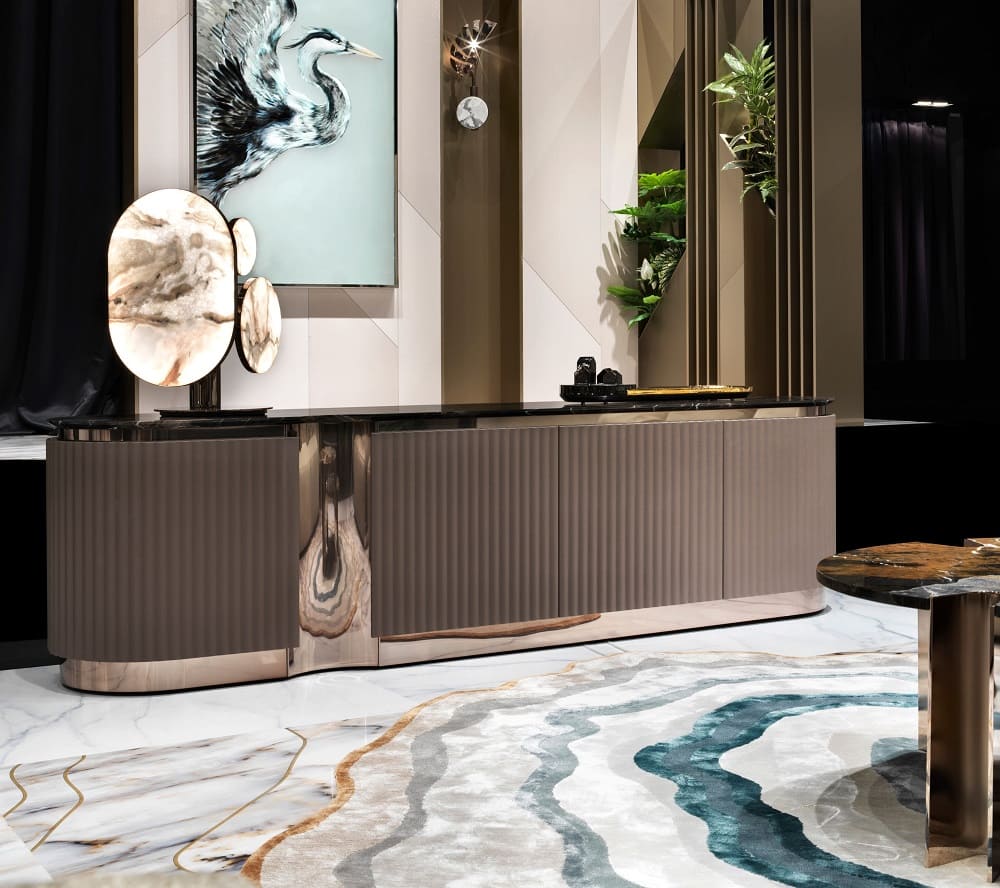 TV cabinet Visionnaire Leonardo в интерьере