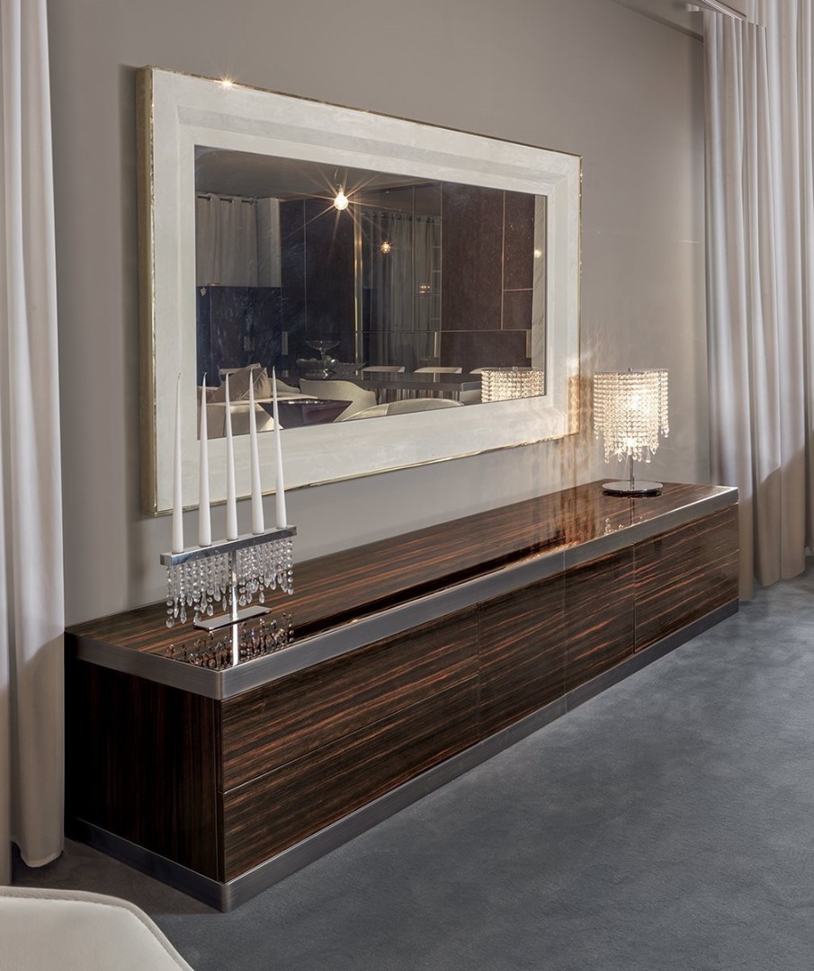 Longhi Aspen TV cabinet в интерьере