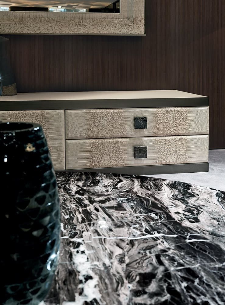 Longhi Aspen TV cabinet в интерьере