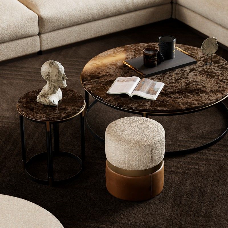 Pouffe Laskasas Edson в интерьере