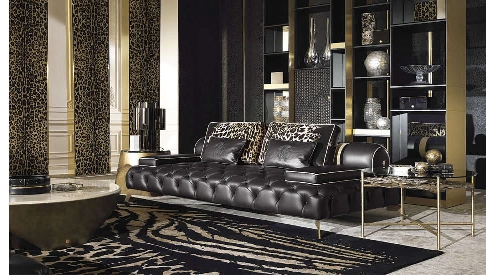 Sofa Cavalli Darlington в интерьере
