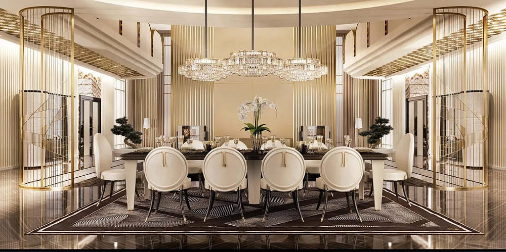 Turri Noir Dining Table в интерьере