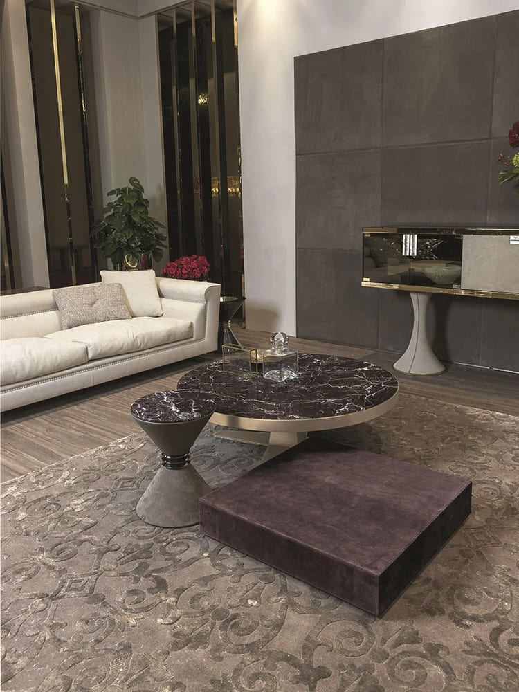 Longhi Safir coffee table в интерьере