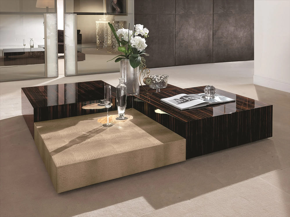 Longhi Safir coffee table в интерьере