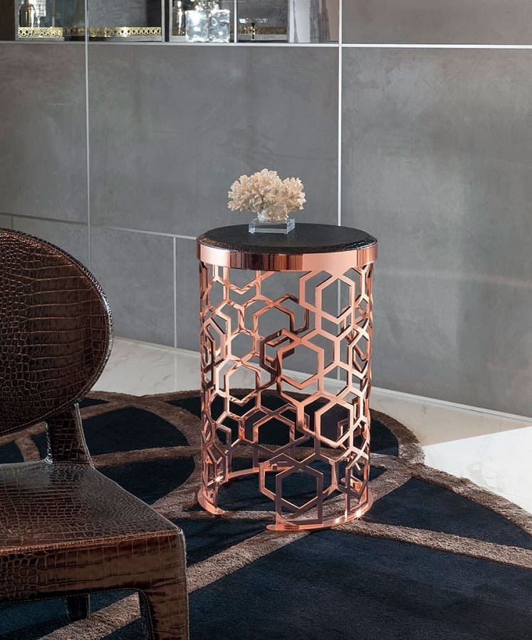 Longhi Manfred Corner Table в интерьере