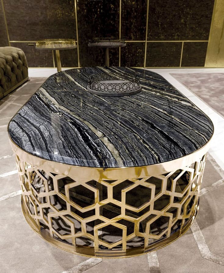 Longhi Manfred coffee table в интерьере
