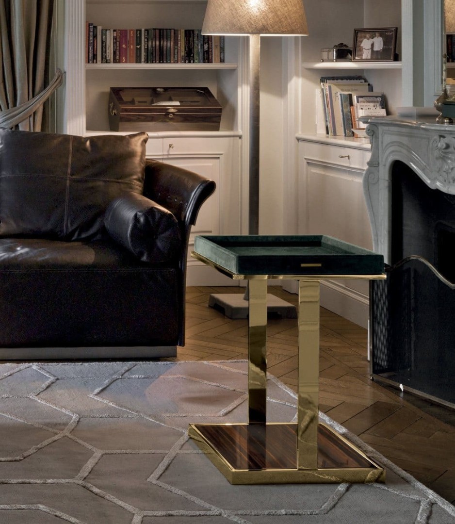 Longhi Louis Corner Table в интерьере