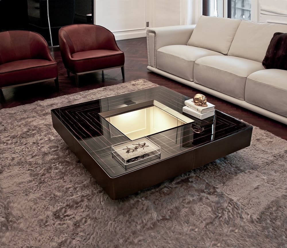 Longhi Lord coffee table в интерьере