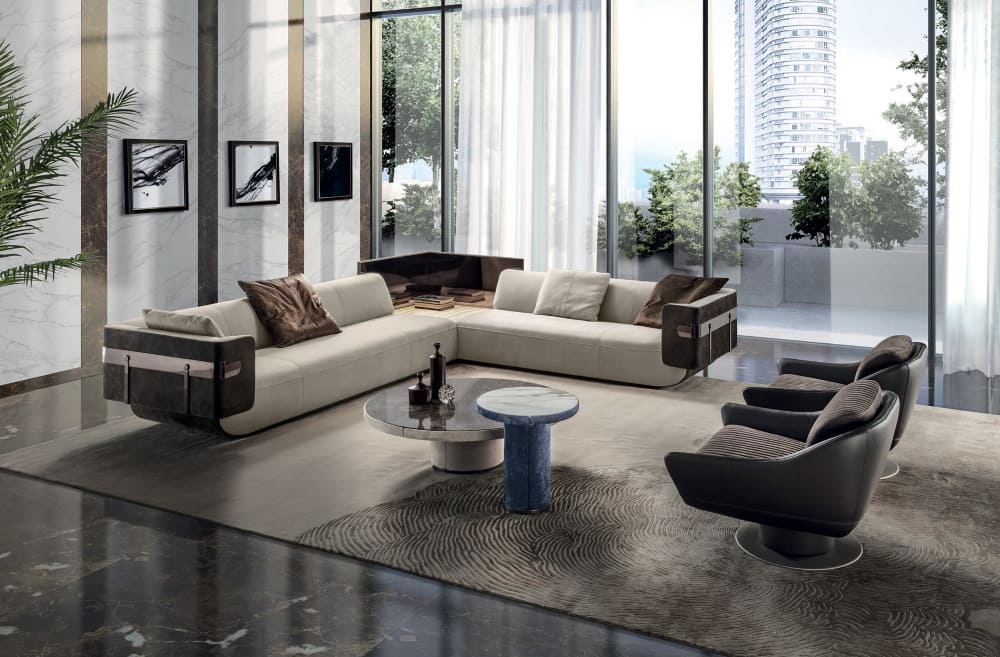 Sofa Longhi Mi в интерьере