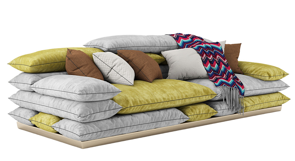 Sofa Cavalli Template в интерьере