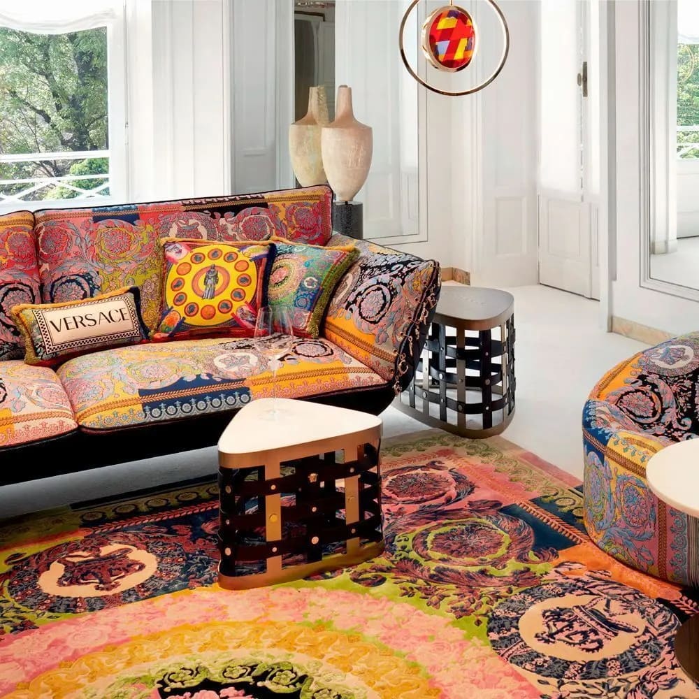 Sofa Versace Rhapsody в интерьере