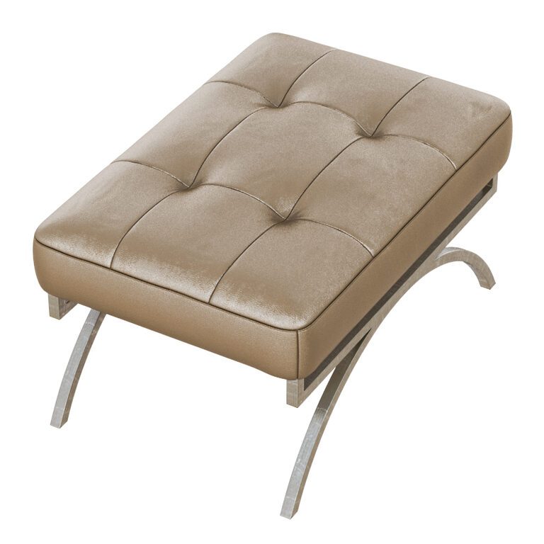 Pouffe BAKER Barbara Barry в интерьере