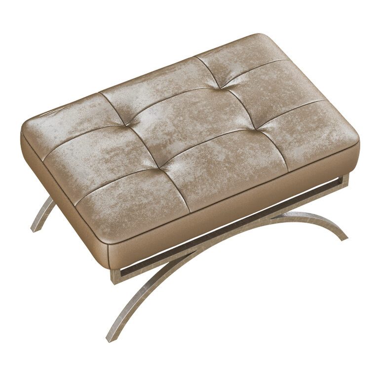 Pouffe BAKER Barbara Barry в интерьере