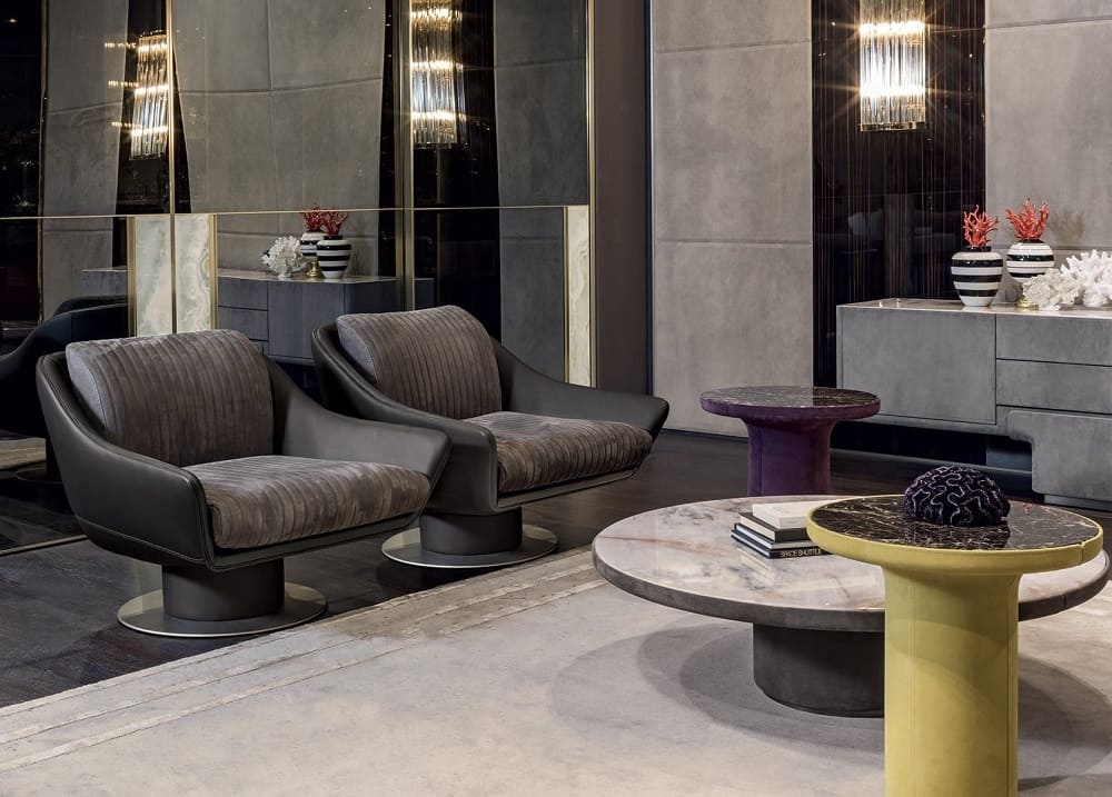 Longhi Sol armchair в интерьере