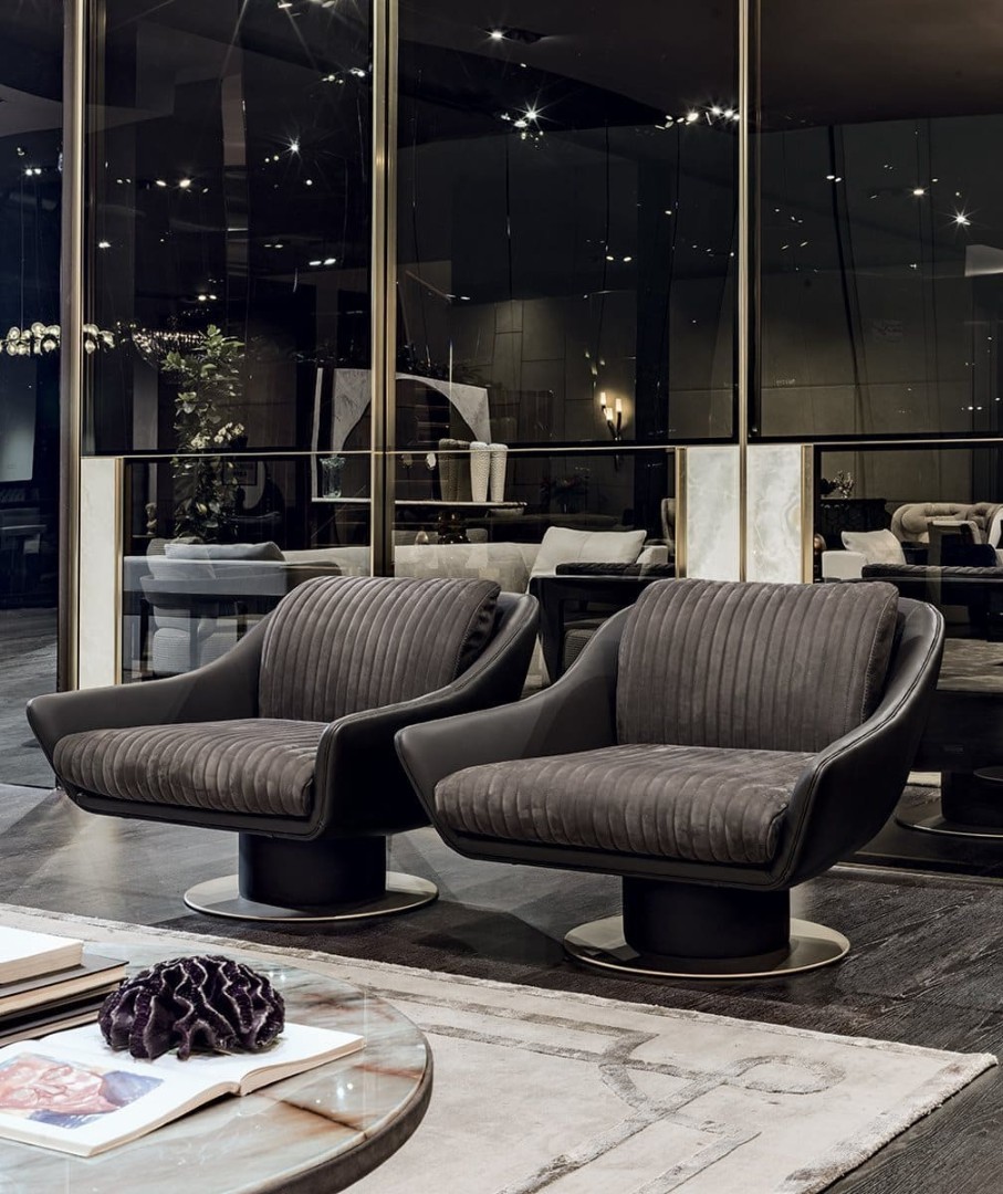 Longhi Sol armchair в интерьере