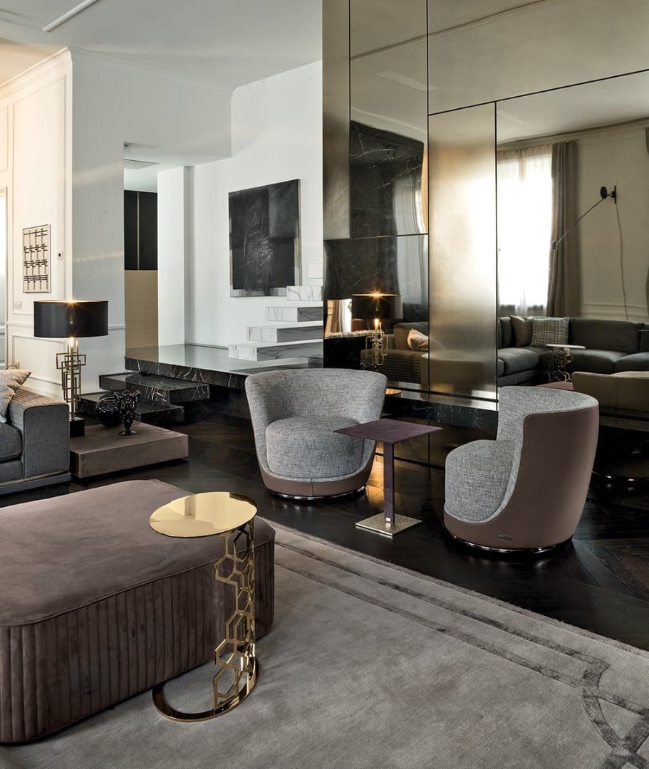 Longhi Laurent Armchair в интерьере
