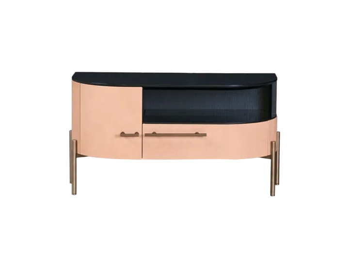 Baxter Plisse bedside cabinet в интерьере