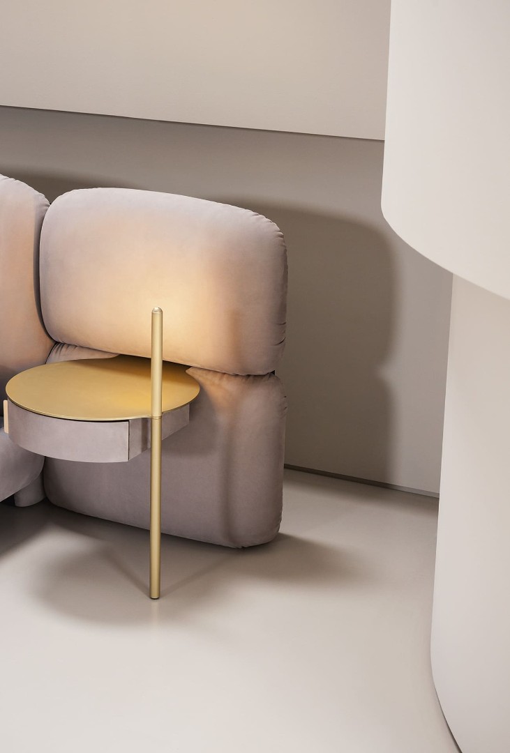 Baxter Stone bedside cabinet в интерьере
