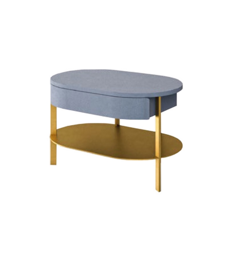 Baxter Stone bedside cabinet в интерьере