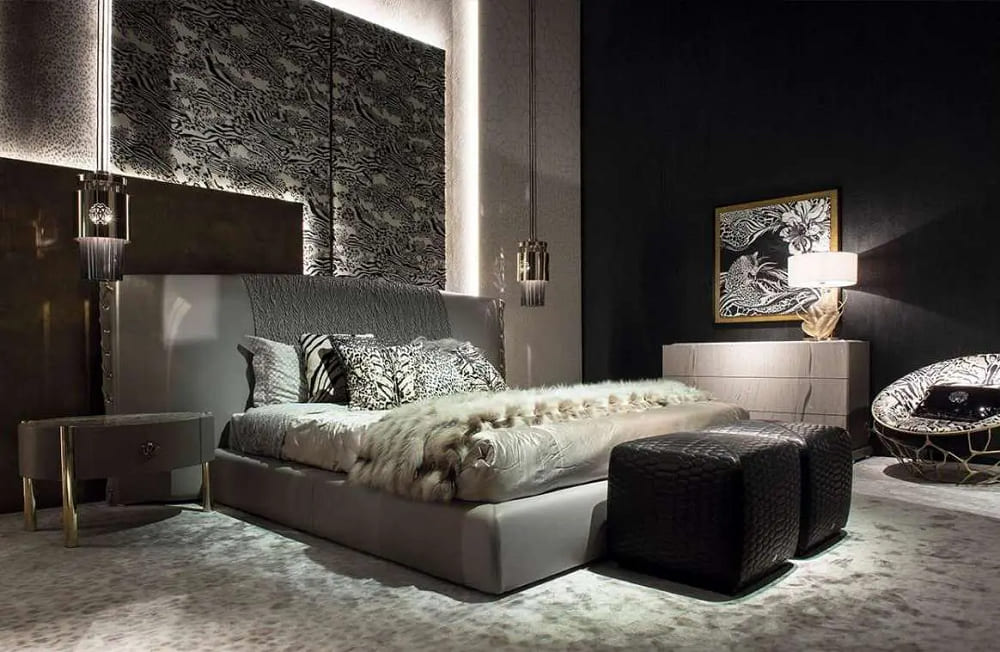 Cavalli Trinidad Bedside Cabinet в интерьере