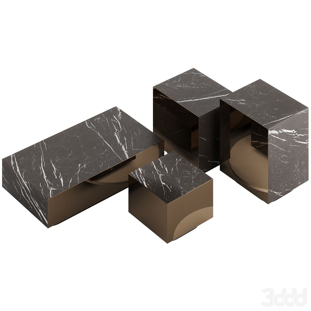 Corner table Fendi Prisme в интерьере
