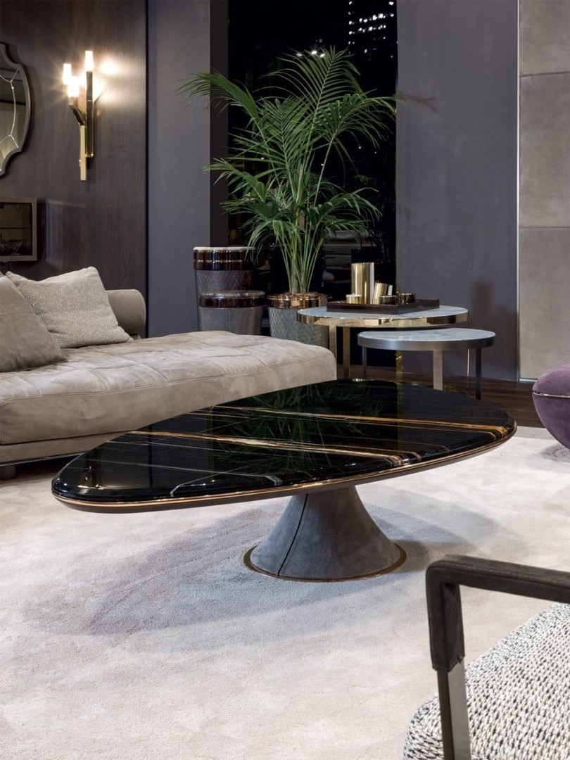 Longhi Gehry coffee table в интерьере