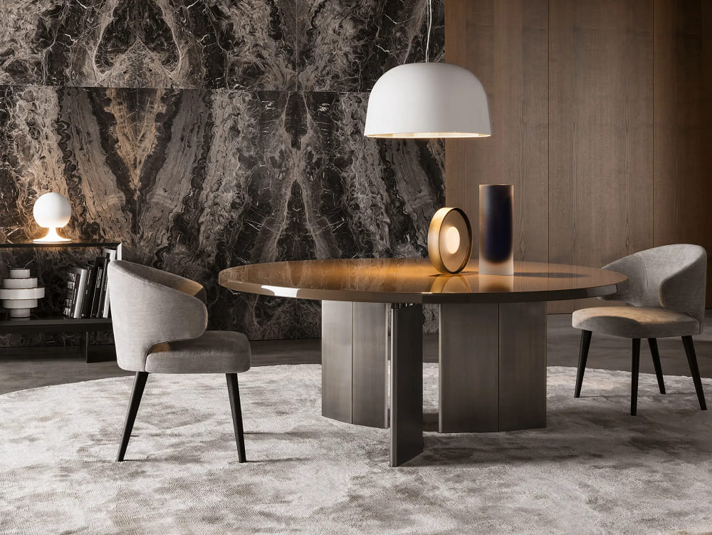 Minotti Morgan Dining Table в интерьере